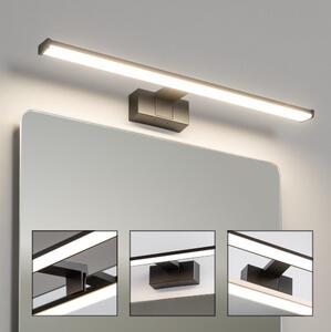 Brilagi - VESTRA LED Specchio da bagno con luce 12W/230V 60 cm IP44 Nero