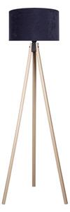 Brilagi - Lampada con piedistallo VELVET 1xE27/60W/230V beige/blu