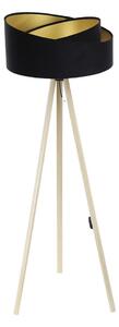 Lampada da terra GALAXY 1xE27/60W/230V nero/beige