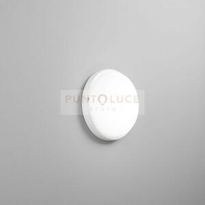 Plafoniera led 18w 4000k ip65 d.195x35mm materiale termoplastica pp