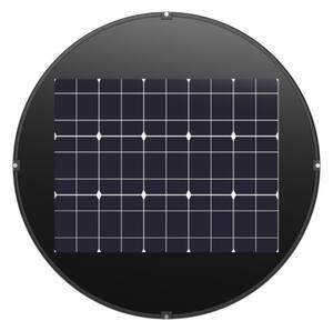 Lampione solare a LED con sensore LUVIA LED/15W/3,2V 6500K IP54 5400 mAh+telecomando