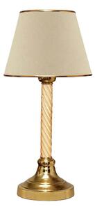 Lampada da tavolo AYD 1xE27/40W/230V beige/oro