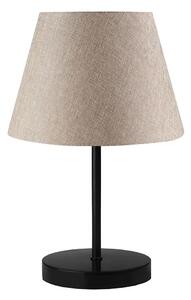 Lampada da tavolo AYD 1xE27/40W/230V beige/nera
