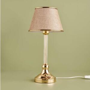 Lampada da tavolo AYD 1xE27/40W/230V beige/oro