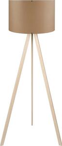 Lampada da terra AYD 1xE27/40W/230V marrone/beige