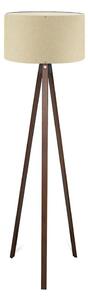 Lampada da terra AYD 1xE27/40W/230V beige/marrone