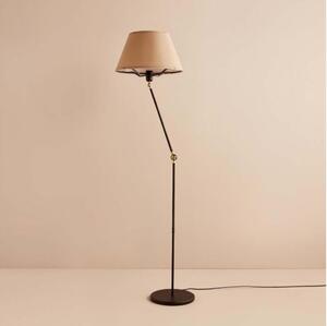 Lampada da terra flessibile AYD 1xE27/40W/230V nero/marrone
