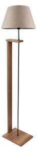 Lampada da terra AYD 1xE27/40W/230V beige/marrone