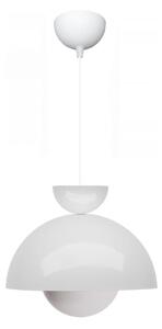 Lampada a sospensione con cavo SALVA 1xE27/15W/230V bianca
