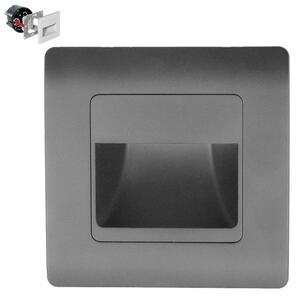 Emithor 70439 - Illuminazione LED scale STEP LIGHT LED/1W/230V antracite