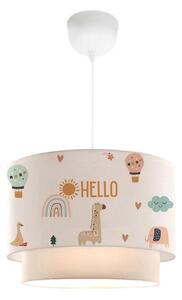 Lampadario per cameretta CANDY 1xE27/40W/230V bianco/multicolore