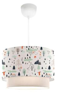 Lampadario per bambini CANDY 1xE27/40W/230V bianco/multicolore