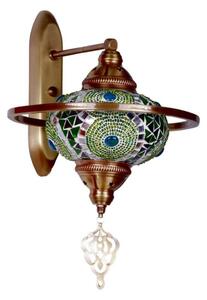 Lampada da parete YENI 1xE27/40W/230V finitura bronzo