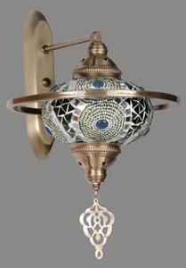 Lampada da parete YENI 1xE27/40W/230V finitura bronzo