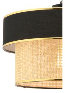 Lampadario sospeso con cavo ERO 1xE27/60W/230V nero/beige