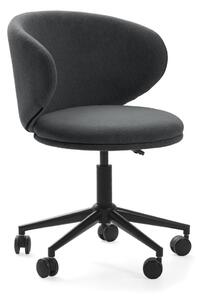 Sedia da ufficio in grigio scuro Rush – Marckeric