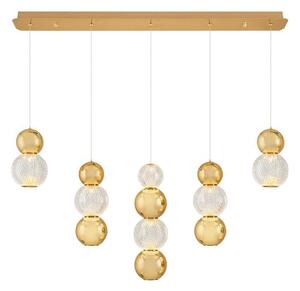Lampadario a sospensione LED CREMONA LED/27W/230V 3000K dorato