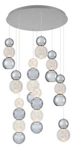 Lampadario LED a cavo CREMONA LED/51W/230V 3000K cromo opaco