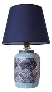 Lampada da tavolo RAMZES 1xE27/40W/230V blu