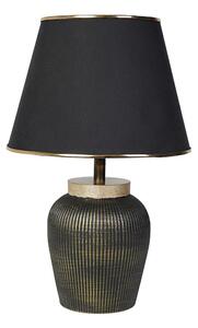 Lampada da tavolo RAMZES 1xE27/40W/230V nero/oro