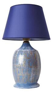 Lampada da tavolo RAMZES 1xE27/40W/230V blu