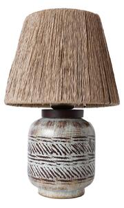 Lampada da tavolo RAMZES 1xE27/40W/230V marrone