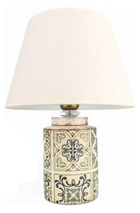 Lampada da tavolo RAMZES 1xE27/40W/230V bianca