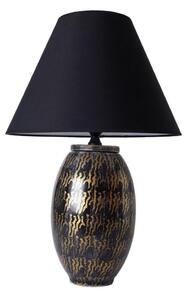 Lampada da tavolo RAMZES 1xE27/40W/230V nera