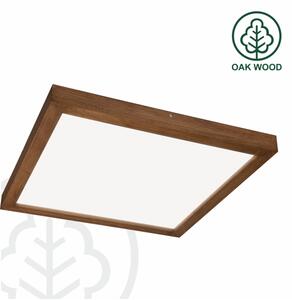 Brilagi - Lampada da bagno LED WOODY FRAME LED/40W/230V 60x60 IP44 rovere ciliegio