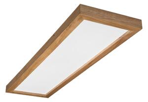 Brilagi - Plafoniera da bagno LED WOODY FRAME LED/40W/230V 120x30 cm IP44 rovere