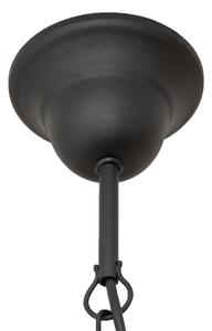 Lampadario a catena MALBO 8xE14/10W/230V nero