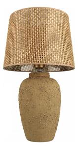 Lampada da tavolo RAMZES 1xE27/40W/230V marrone