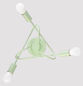 Lampadario a plafone OXFORD 3xE27/15W/230V verde