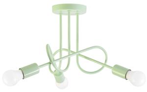 Lampadario a plafone OXFORD 3xE27/15W/230V verde