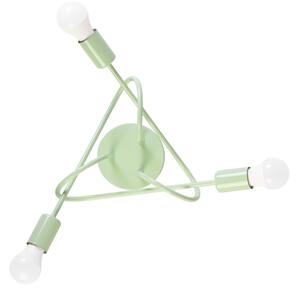Lampadario a plafone OXFORD 3xE27/15W/230V verde