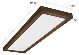 Brilagi - Lampada da bagno LED WOODY FRAME LED/40W/230V 120x30 IP44 rovere noce