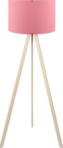 Lampada da terra AYD 1xE27/40W/230V rosa/beige