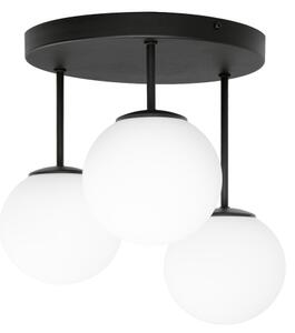 Lampadario a plafone MOONLIGHT 3xE27/15W/230V nero