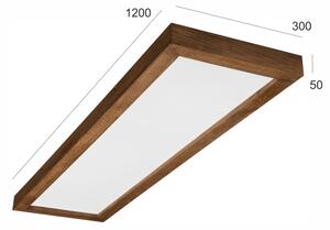 Brilagi - LED Lampada da bagno WOODY FRAME LED/40W/230V 120x30 IP44 rovere ciliegio