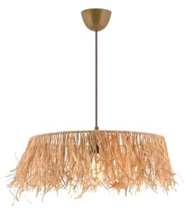 Lampadario a sospensione su cavo MARISKA 1xE27/40W/230V in rafia