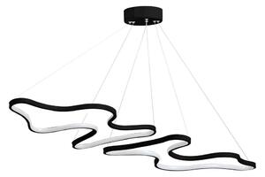 Lampada a sospensione LED su cavo DUPLE ARTISAN LED/80W/230V 6500K nero
