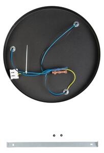 Lampadario a plafone MOONLIGHT 3xE27/15W/230V nero