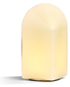 HAY Parade lampada LED da tavolo bianca alta 24 cm