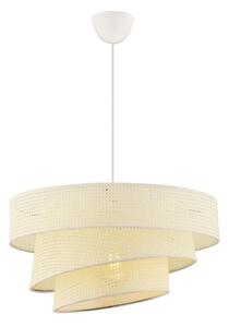 Lampada a sospensione su cavo COUPER 1xE27/60W/230V bianca
