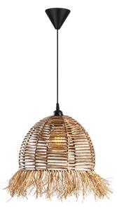 Lampadario sospeso con cavo RUYO 1xE27/40W/230V marrone