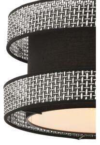 Lampadario a sospensione su cavo HALO 1xE27/60W/230V nero/grigio