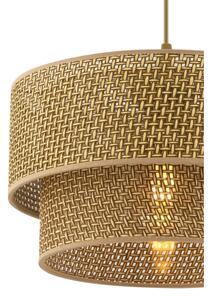 Lampadario a cavo ECHO 1xE27/60W/230V marrone