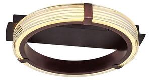 Plafoniera LED JESI, 2W, 230V, 3000K, marrone