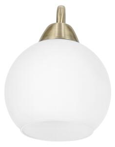Lampada da parete NESTOR 1xE27/40W/230V ottone