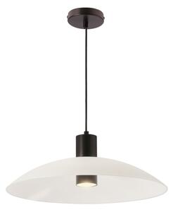 Lampada a sospensione TEDIN 1xGU10/15W/230V bianco/nero